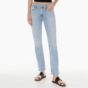 Agolde Lyle Low-rise straight-leg jeans in Rift size 28 (LIKE NEW!)